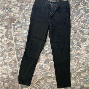 American Eagle Black Skinny Jeans